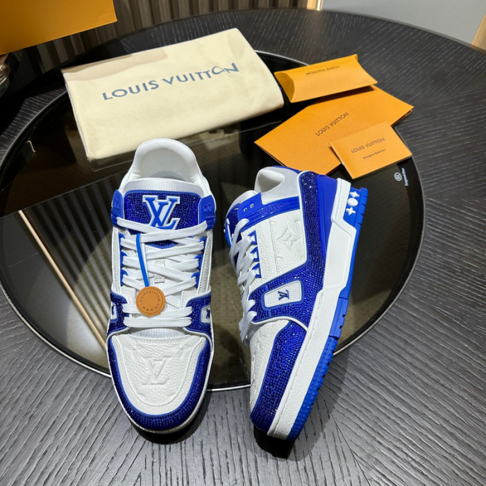 LV Trainer Sneaker (crystal customize)
