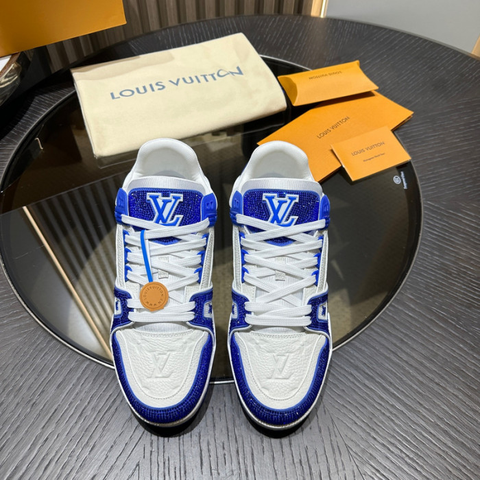 LV Trainer Sneaker (crystal customize)