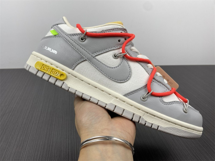 nike dunk low o-w lot 6 dm1602-110