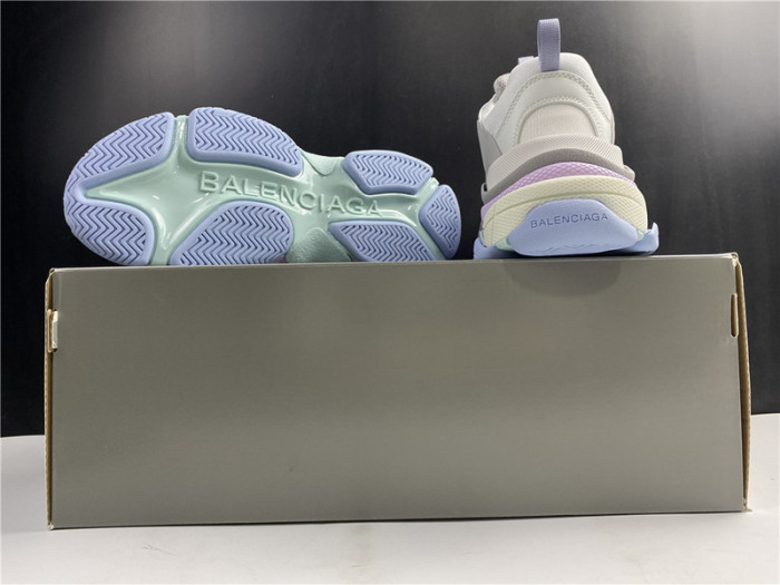 Ba*len*cia*ga sneaker triple.s.gomma gray purple and pink 536737 w2fw1 1977
