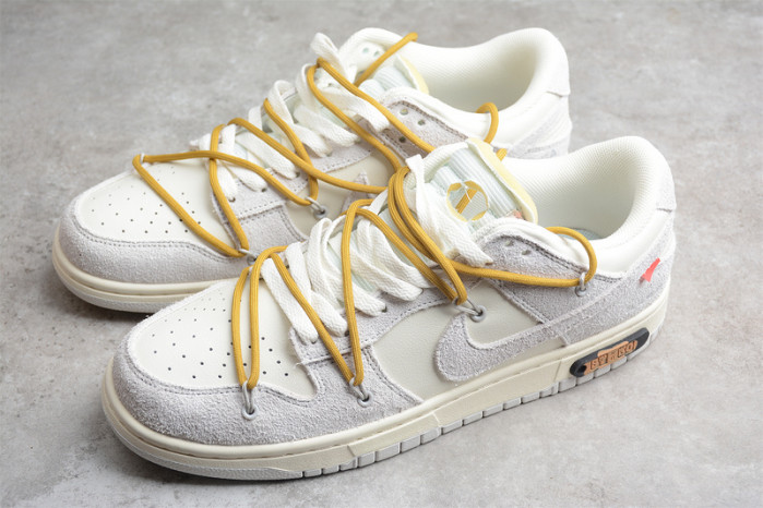 nike dunk low o-w lot 37 dj0950-105